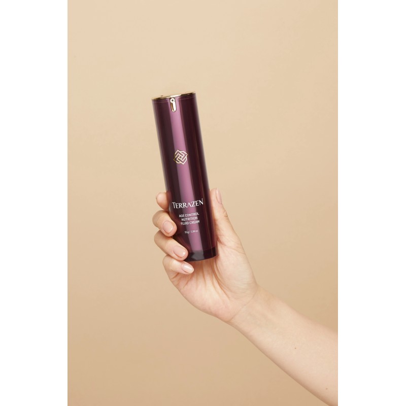 TERRAZEN Age Control Nutrition Fluid Cream лёгкий антивозрастной крем-флюид с эктоином, 55 г