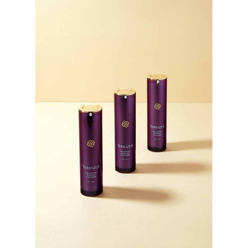 TERRAZEN Age Control Nutrition Fluid Cream лёгкий антивозрастной крем-флюид с эктоином, 55 г