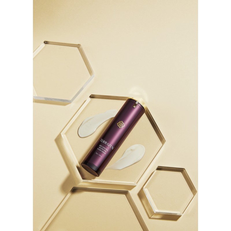 TERRAZEN Age Control Nutrition Fluid Cream лёгкий антивозрастной крем-флюид с эктоином, 55 г