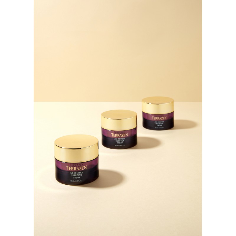 TERRAZEN Age Control Nutrition Cream поживний антивіковий крем проти зморшок для зрілої шкіри, 50 мл