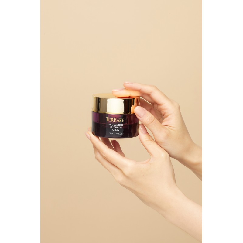 TERRAZEN Age Control Nutrition Cream поживний антивіковий крем проти зморшок для зрілої шкіри, 50 мл