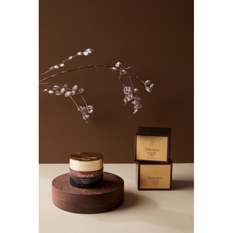 TERRAZEN Age Control Nutrition Cream поживний антивіковий крем проти зморшок для зрілої шкіри, 50 мл