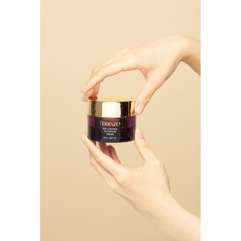 TERRAZEN Age Control Nutrition Cream поживний антивіковий крем проти зморшок для зрілої шкіри, 50 мл