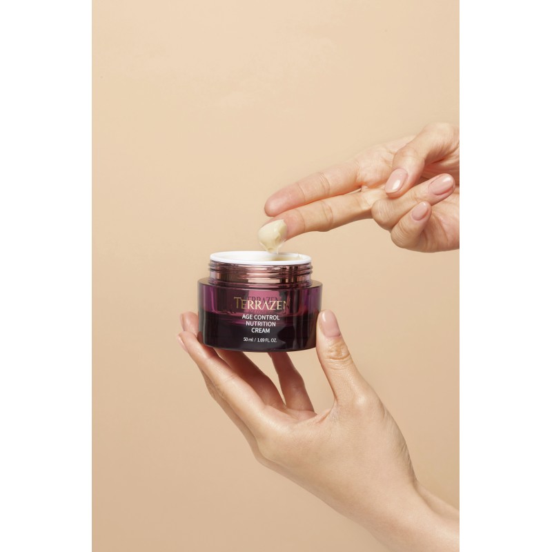 TERRAZEN Age Control Nutrition Cream поживний антивіковий крем проти зморшок для зрілої шкіри, 50 мл