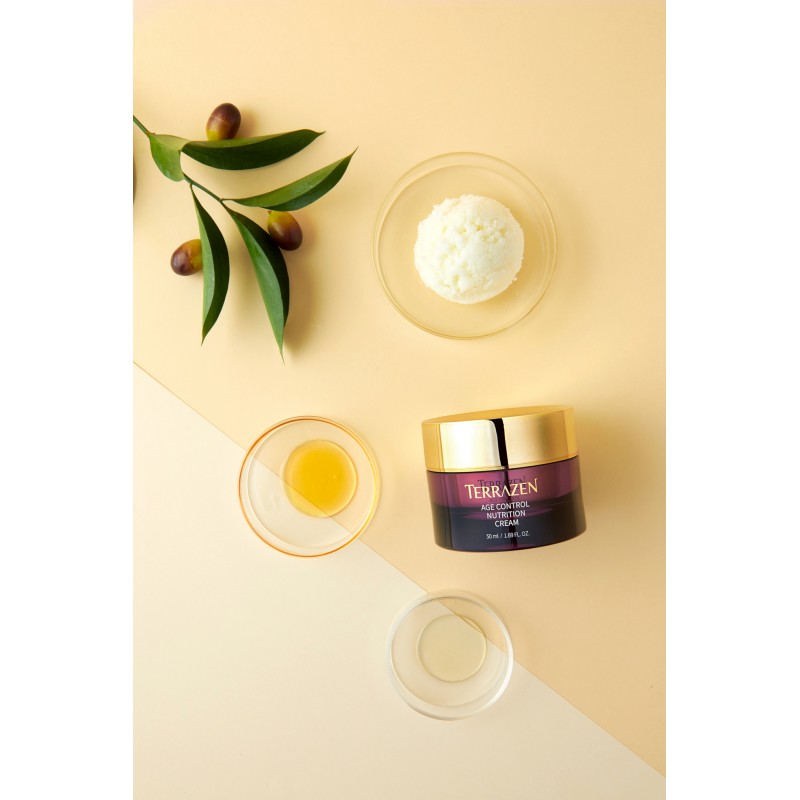 TERRAZEN Age Control Nutrition Cream поживний антивіковий крем проти зморшок для зрілої шкіри, 50 мл