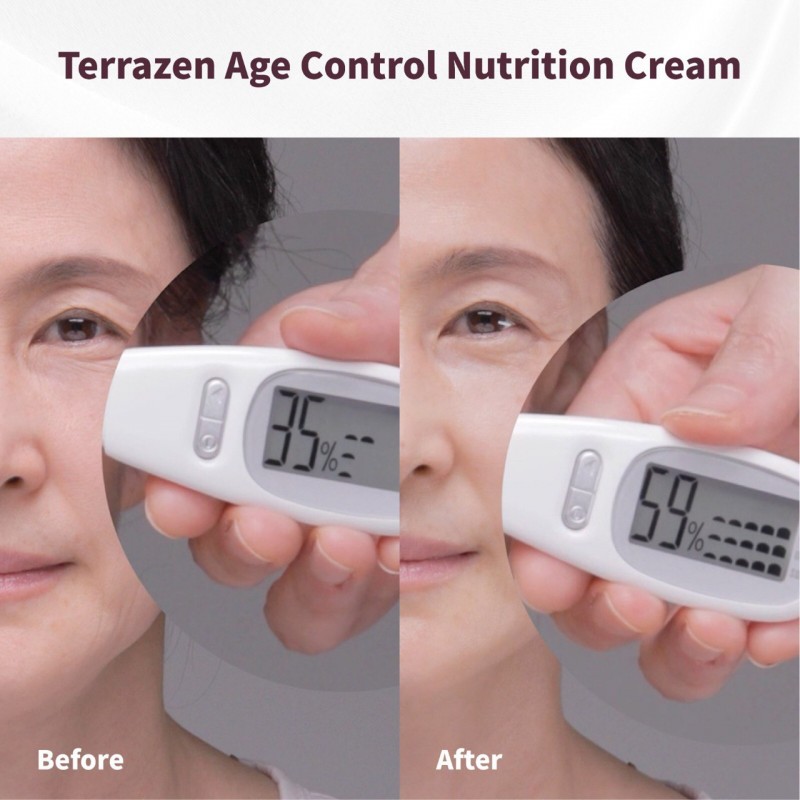 TERRAZEN Age Control Nutrition Cream поживний антивіковий крем проти зморшок для зрілої шкіри, 50 мл