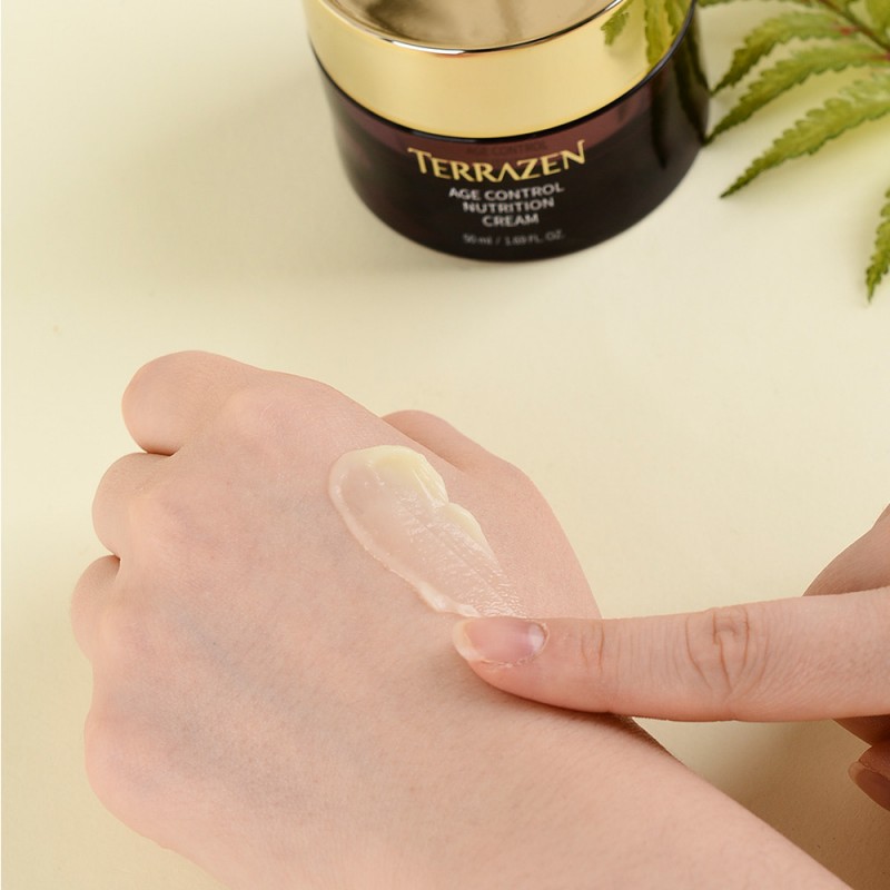 TERRAZEN Age Control Nutrition Cream поживний антивіковий крем проти зморшок для зрілої шкіри, 50 мл