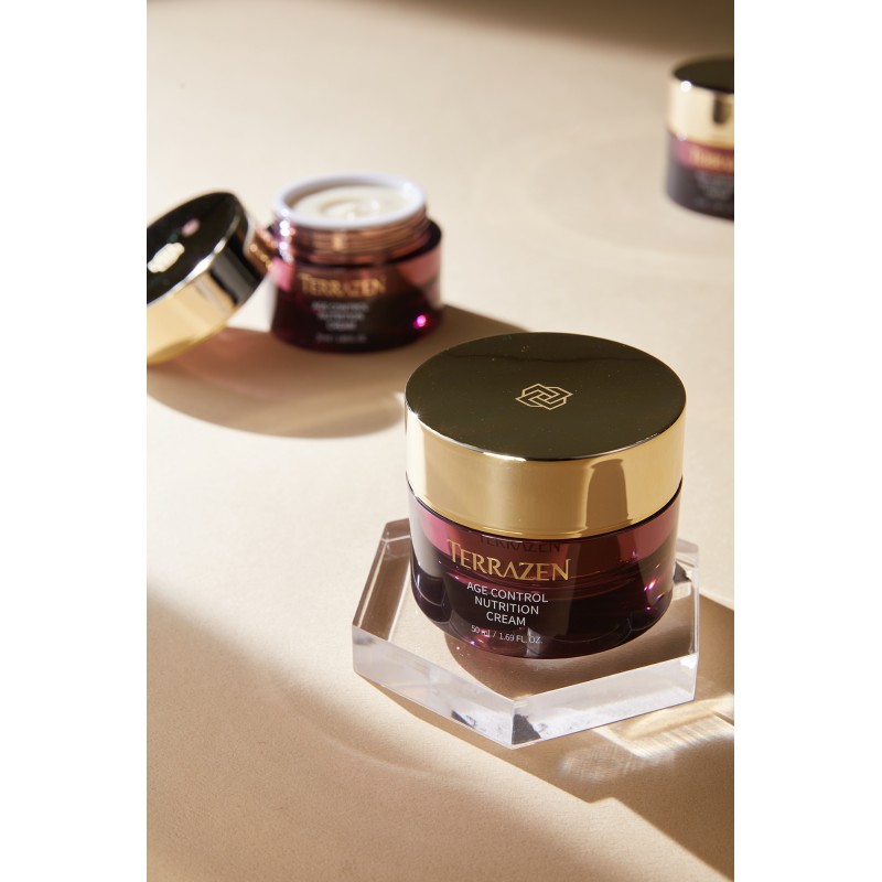 TERRAZEN Age Control Nutrition Cream поживний антивіковий крем проти зморшок для зрілої шкіри, 50 мл