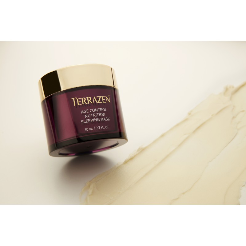 TERRAZEN Age Control Nutrition Sleeping Mask питательная ночная маска с пептидами и комплексом масел, 80 мл