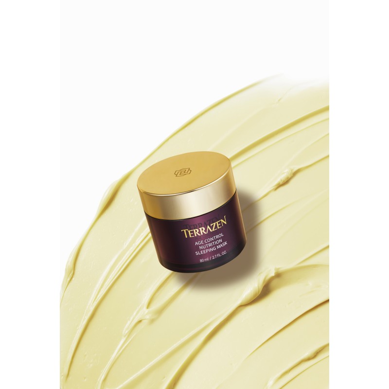 TERRAZEN Age Control Nutrition Sleeping Mask питательная ночная маска с пептидами и комплексом масел, 80 мл