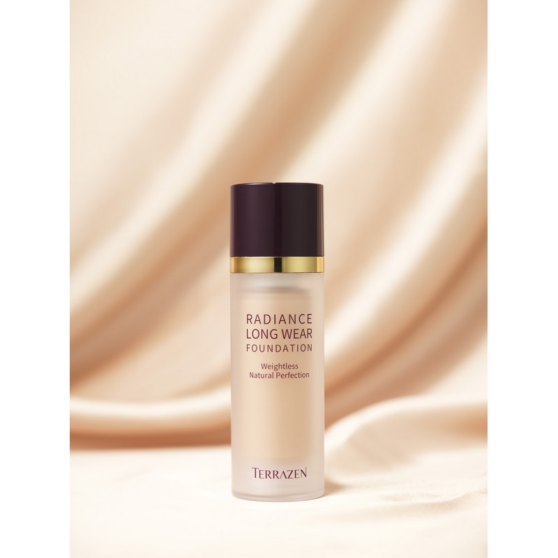 TERRAZEN Radiance Longwear Foundation №23 Medium Beige стойкая тональная основа с уходом, 30 мл