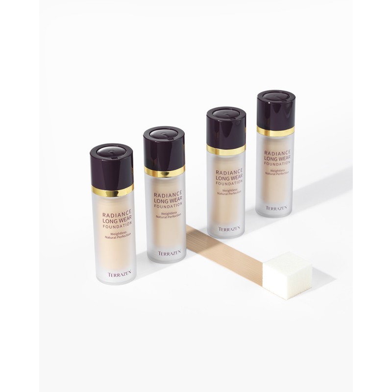 TERRAZEN Radiance Longwear Foundation №23 Medium Beige стойкая тональная основа с уходом, 30 мл