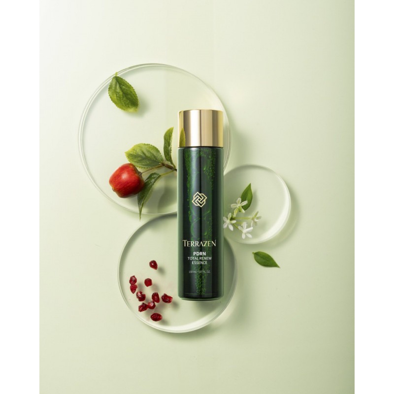 TERRAZEN PDRN Total Renew Essence відновлююча есенція з полінуклеотидами для омолодження, 150 мл