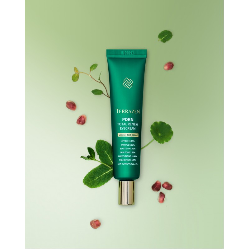TERRAZEN PDRN Total Renew Eye Cream восстанавливающий крем для кожи вокруг глаз с PDRN, 35 мл