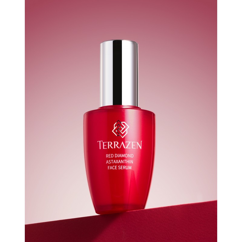 TERRAZEN Red Diamond Astaxanthin Face Serum антиоксидантна сироватка з астаксантином, 50 мл