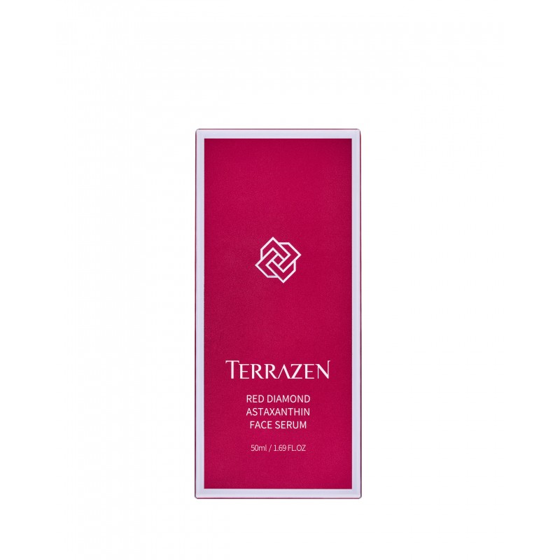 TERRAZEN Red Diamond Astaxanthin Face Serum антиоксидантна сироватка з астаксантином, 50 мл