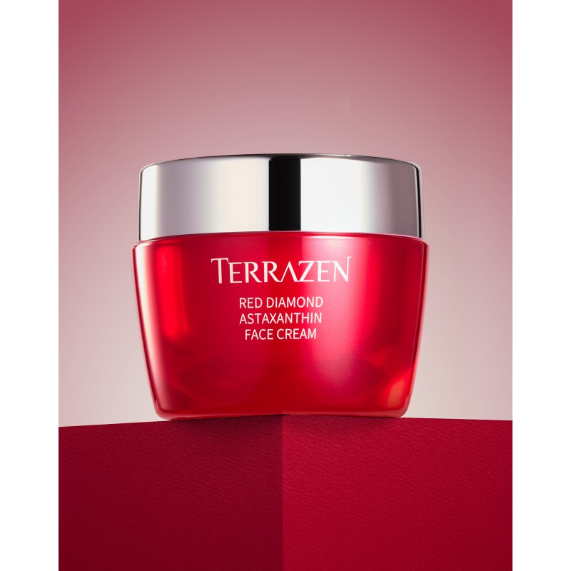 TERRAZEN Red Diamond Astaxanthin Face Cream антиоксидантний крем з астаксантином, 50 мл