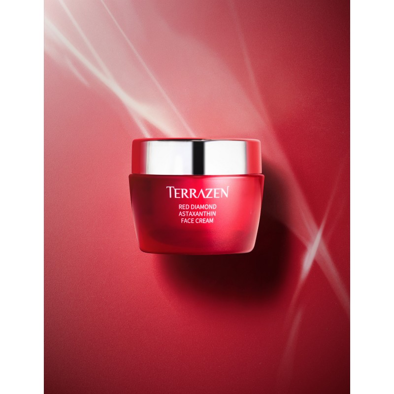 TERRAZEN Red Diamond Astaxanthin Face Cream антиоксидантний крем з астаксантином, 50 мл