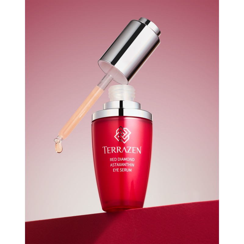 TERRAZEN Red Diamond Astaxanthin Eye Serum антиоксидантна сироватка для шкіри навколо очей, 30 мл