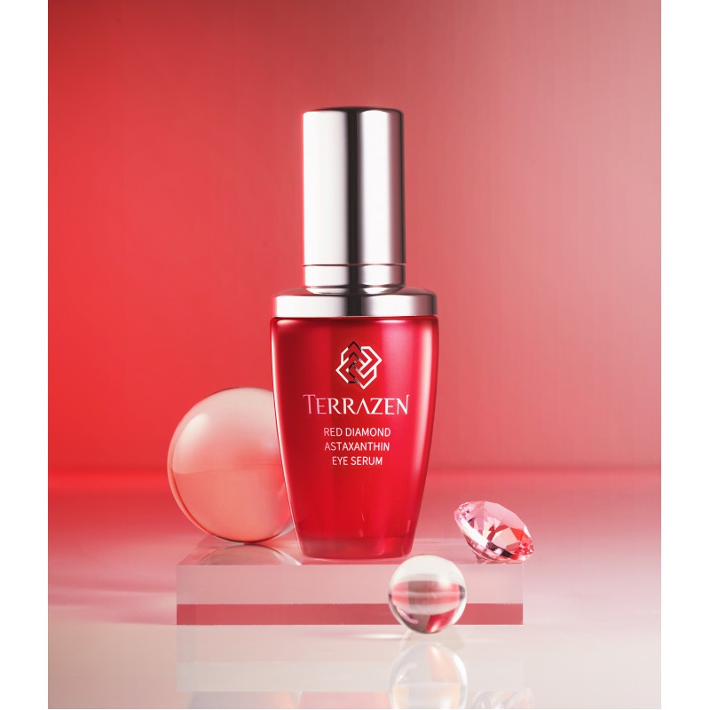 TERRAZEN Red Diamond Astaxanthin Eye Serum антиоксидантна сироватка для шкіри навколо очей, 30 мл