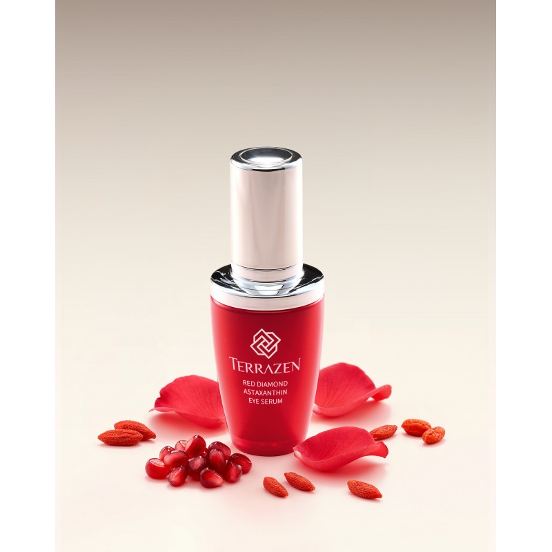 TERRAZEN Red Diamond Astaxanthin Eye Serum антиоксидантна сироватка для шкіри навколо очей, 30 мл