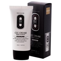 Тонуючий сонцезахисний CC крем YU.R ССС Cream Medium SPF50+ (середній тон)