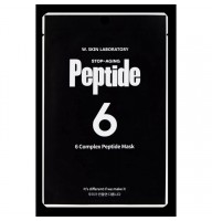 Тканинна маска W.SKIN LABORATORY Stop-Aging 6 Complex Peptide Mask