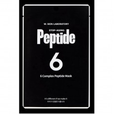 Тканевая маска W.SKIN LABORATORY Stop-Aging 6 Complex Peptide Mask