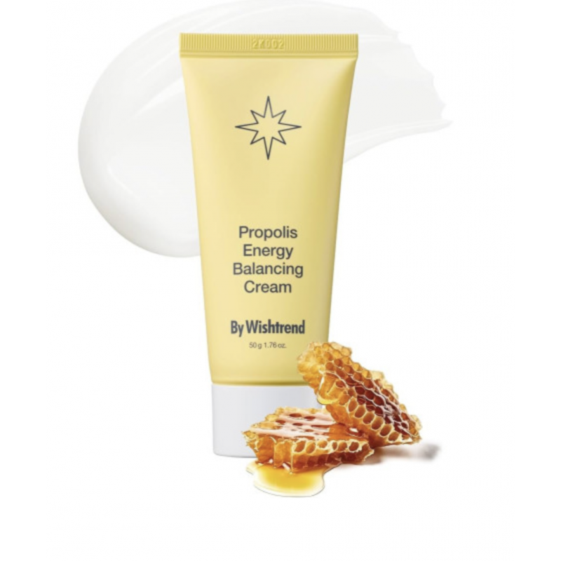 Зволожуючий крем з прополісом By Wishtrend Propolis Energy Boosting Balancing Cream, 50 мл