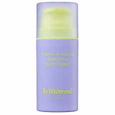 Ночной крем для лица с витамином А и бакучиолом By Wishtrend Vitamin A-mazing Bakuchiol Night Cream, 30мл