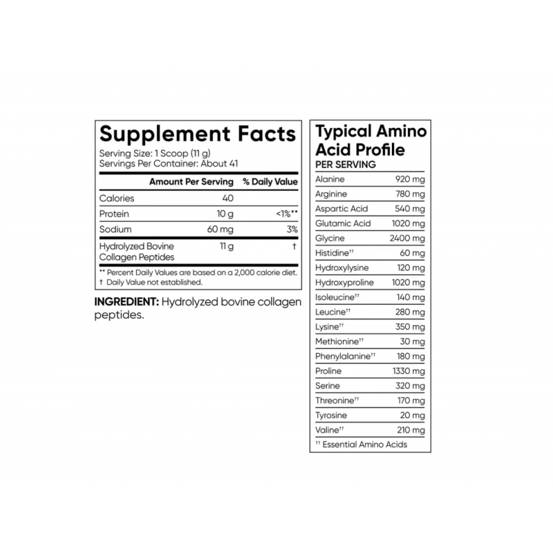 Коллаген Sports Research Collagen Peptides Unflavored с нейтральным вкусом, 454 г