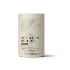 Коллаген Sports Research Collagen Peptides Dark Chocolate со вкусом темного шоколада, 640 г