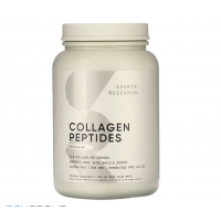 Колаген Sports Research Collagen Peptides  Unflavored з нейтральним смаком, 907 г