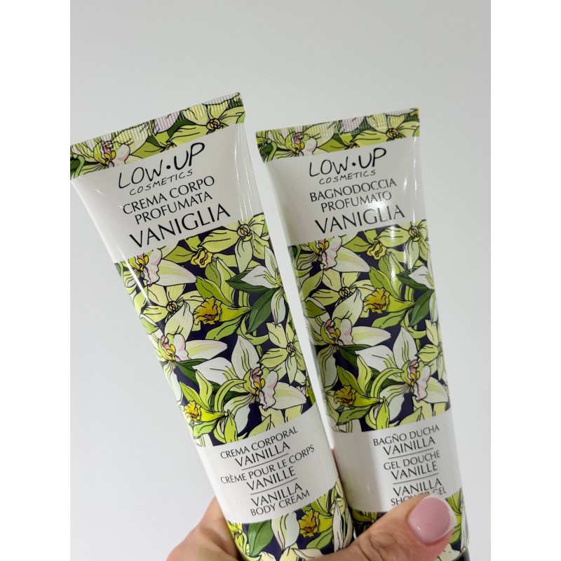 Набір для тіла LOW UP Вano Ducha Crema Corporal Perfume Vainilla гель для душу 125 мл та крем для тіла 125 мл