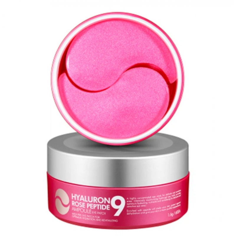 MEDI PEEL Rose Peptide Eye Patch увлажняющие патчи с экстрактами 3 видов роз, 5 видов ягод и 9 видов пептидов, 60 шт