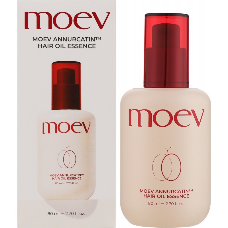 Олія-сироватка для живлення і зміцнення волосся MOEV Annurcatin Hair Oil Essence, 80 мл