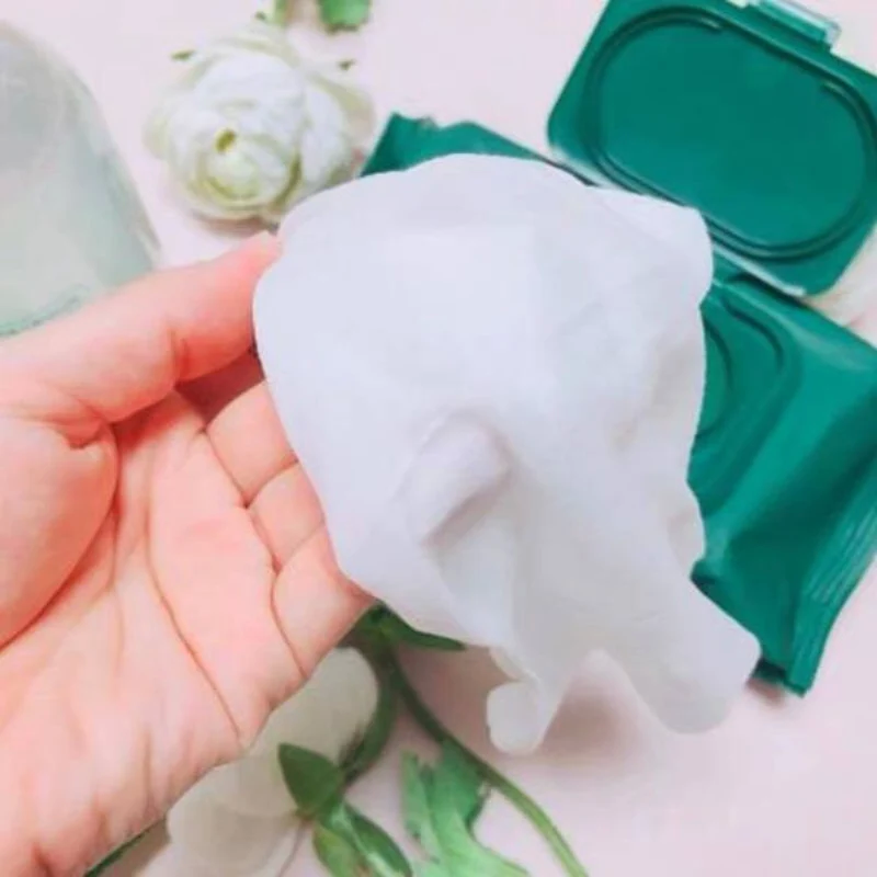 Салфетки для снятия макияжа с цинтелой VT COSMETICS Cica Mild Cleansing Tissue, 50 шт