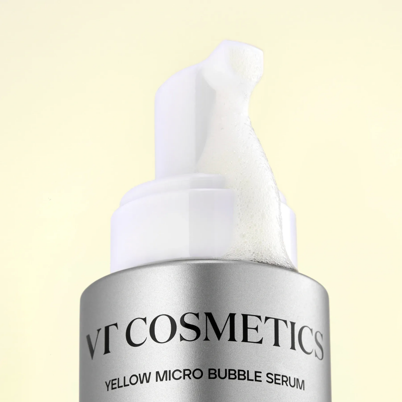 Микропенная сыворотка с ниацинамидом и глутатионом VT COSMETICS Niacinamide Glutathione Yellow Micro Bubble Serum, 70 мл