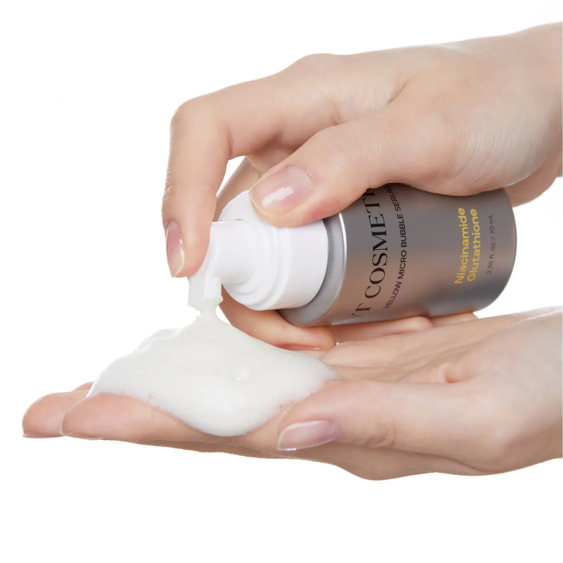 Микропенная сыворотка с ниацинамидом и глутатионом VT COSMETICS Niacinamide Glutathione Yellow Micro Bubble Serum, 70 мл