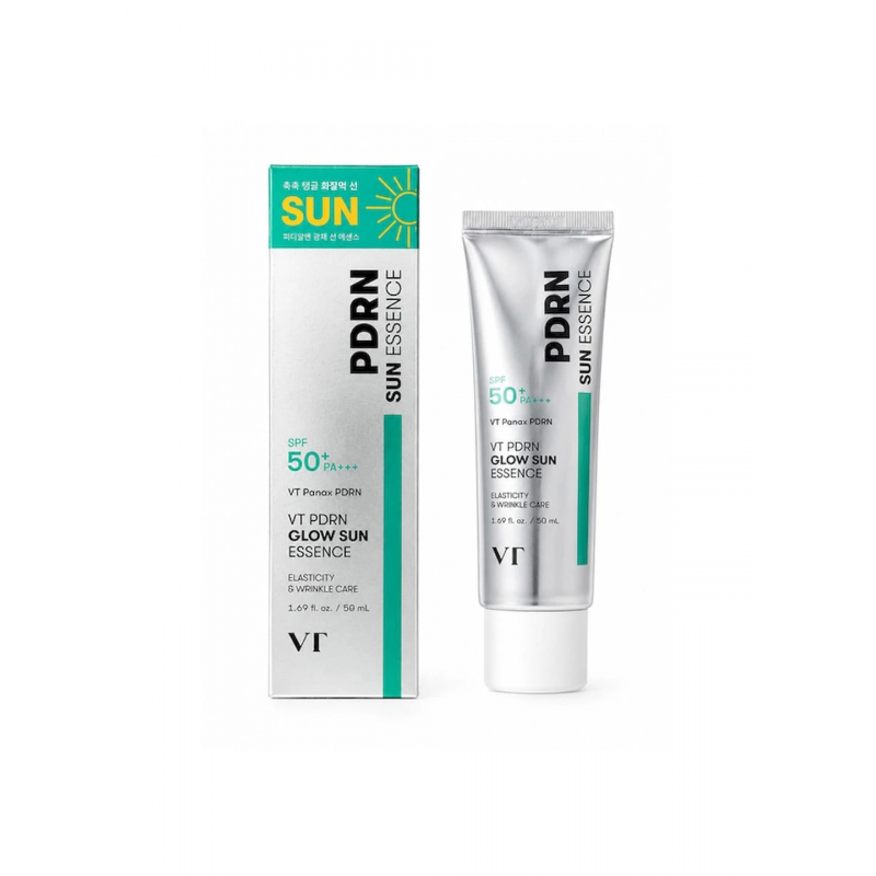 Солнцезащитная увлажняющая эссенция PDRN VT COSMETICS PDRN Glow Sun Essence, 50 мл