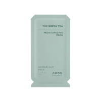 Зволожувальна маска для волосся AMOS Professional The Green Tea Moisturizing Pack, ТЕСТЕР 7 мл