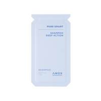 Інтенсивний шампунь проти лупи AMOS Professional Pure Smart Shampoo Deep Action, ТЕСТЕР 7 мл