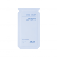 Інтенсивний шампунь проти лупи AMOS Professional Pure Smart Shampoo Deep Action, ТЕСТЕР 7 мл