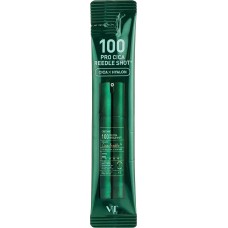 Бустер-сироватка з мікроголками для чутливої ​​шкіри VT COSMETICS 100 Pro Cica Reedle Shot, ТЕСТЕР 2 мл