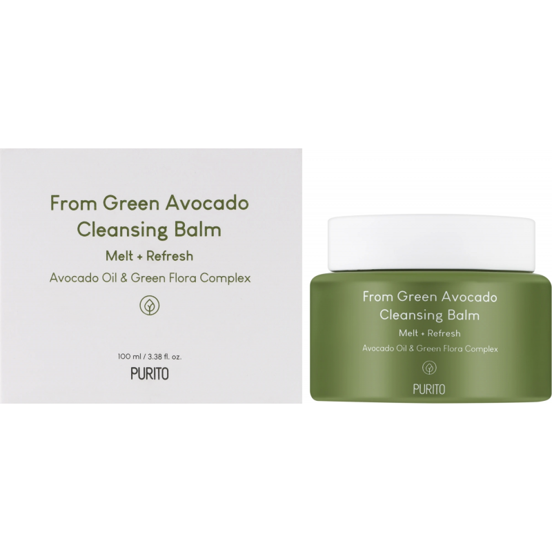 Бальзам для очищення обличчя PURITO SEOUL From Green Avocado Cleansing Balm, 100 мл