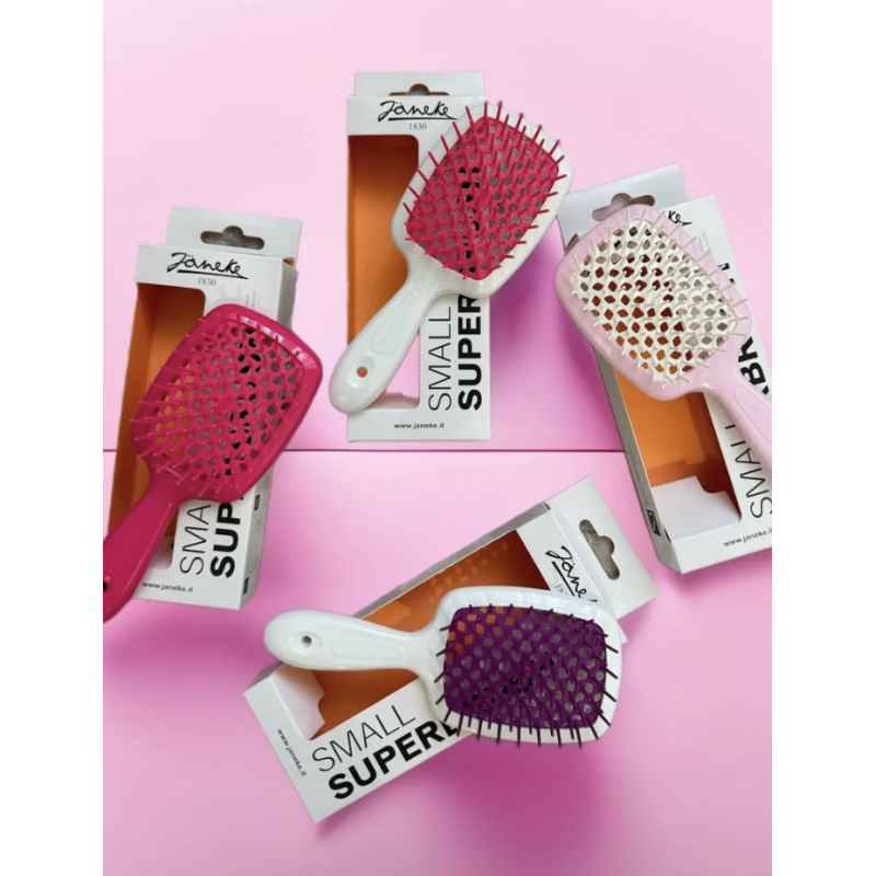 Щітка для волосся JANEKE SUPERBRUSH small пудрова маленька