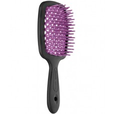 Щітка для волосся JANEKE SUPERBRUSH Standart чорна з фуксією