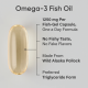 Риб' ячий жир потрійної сили з Омега-3 Sports Research Omega-3 Fish Oil Triple Strength 1250 мг 90 капсул
