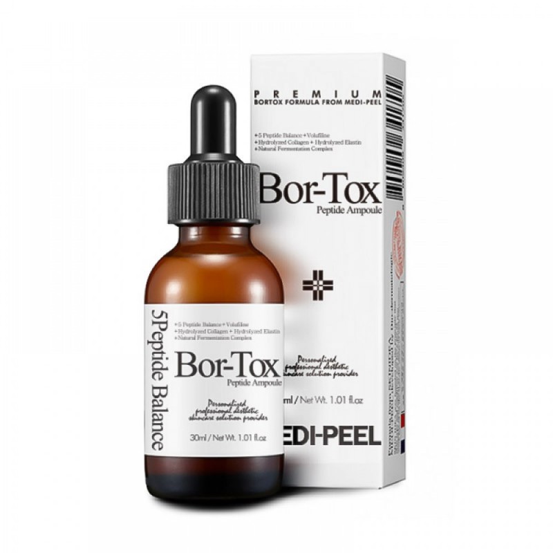 Антивозрастная сыворотка с эффектом ботокса MEDI PEEL Peptide-Tox Bor Ampoule, 30 мл