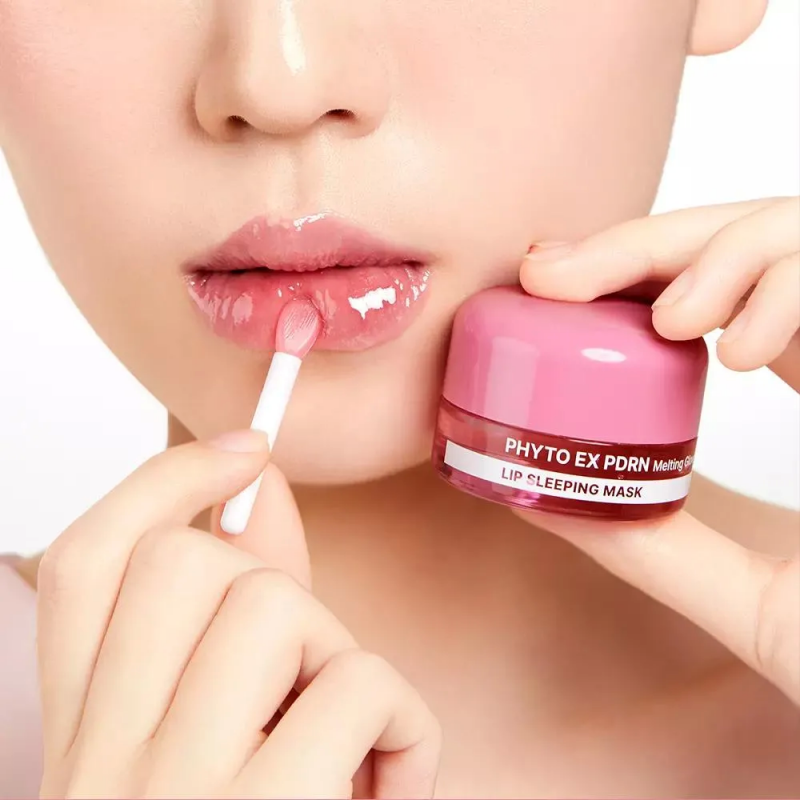 Ночная маска для губ с PDRN, экзосомами и пептидами MEDI PEEL Phyto EX PDRN Melting Glow Lip Sleeping Mask з PDRN, 11 г